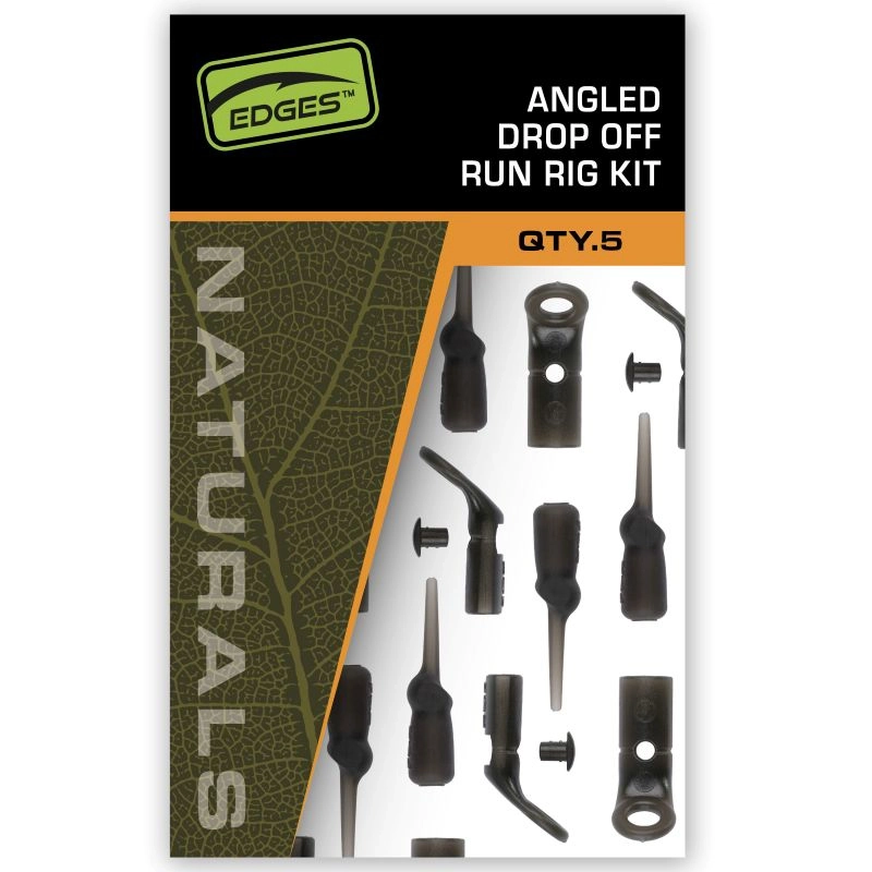 Fox Edges Naturals Angled Drop Off Run Rig Kit